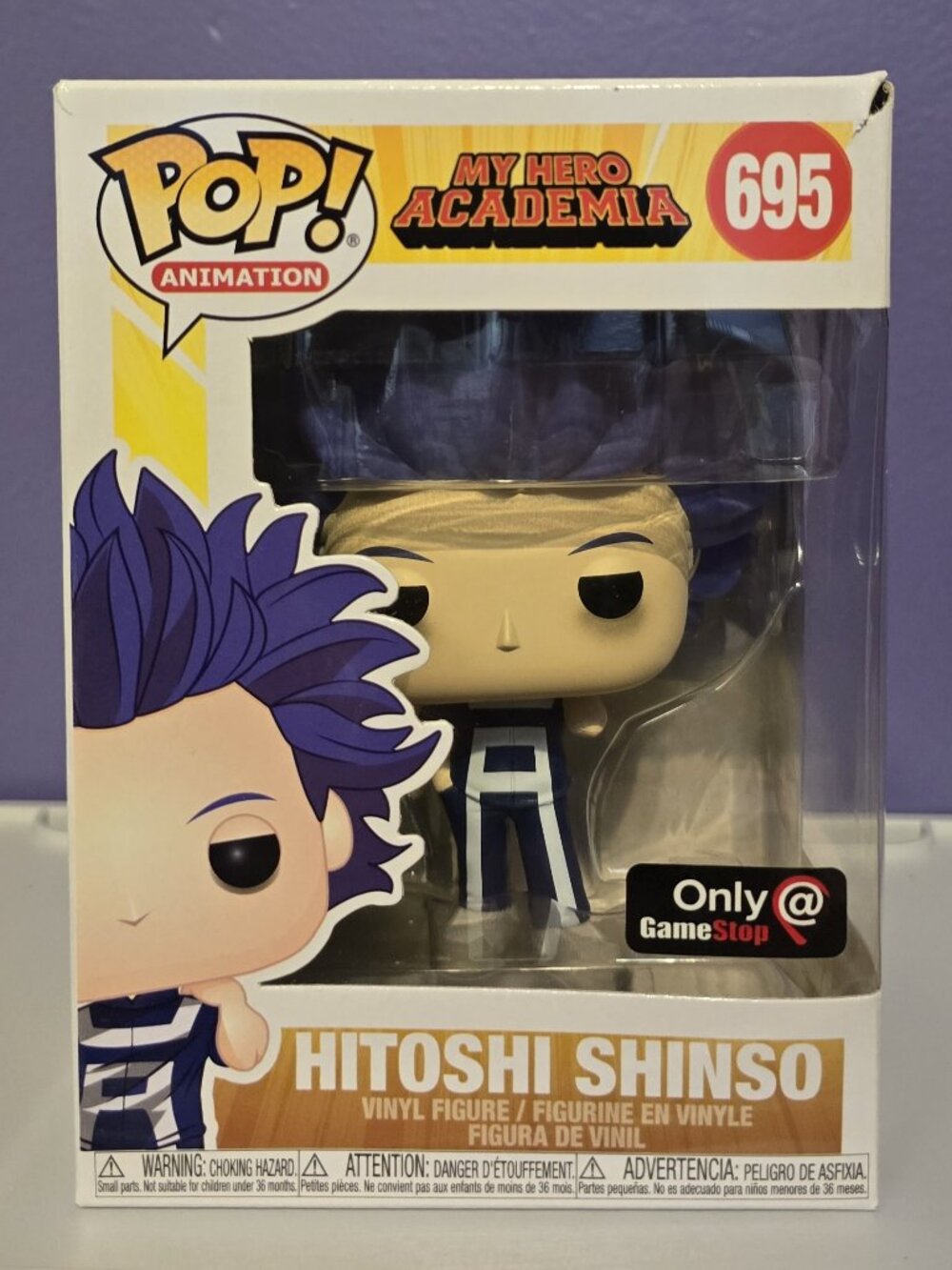 Funko Pop! My Hero Academia - Hitoshi Shinso #695 - Gamestop Exclusive